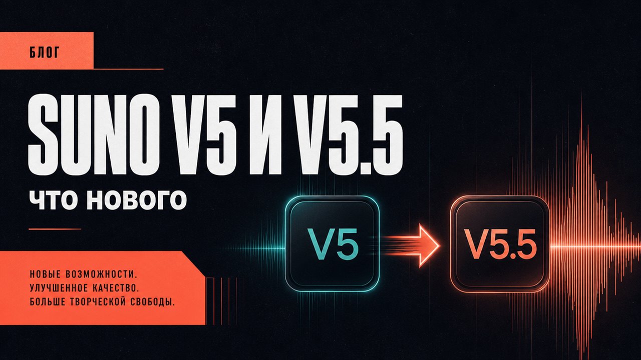 Suno V5 и V5.5: чем версии отличаются и как получить доступ