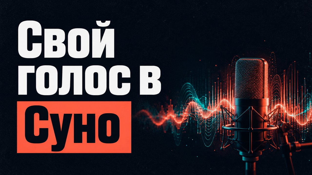 Свой голос в Suno (Суно): как петь песни своим голосом
